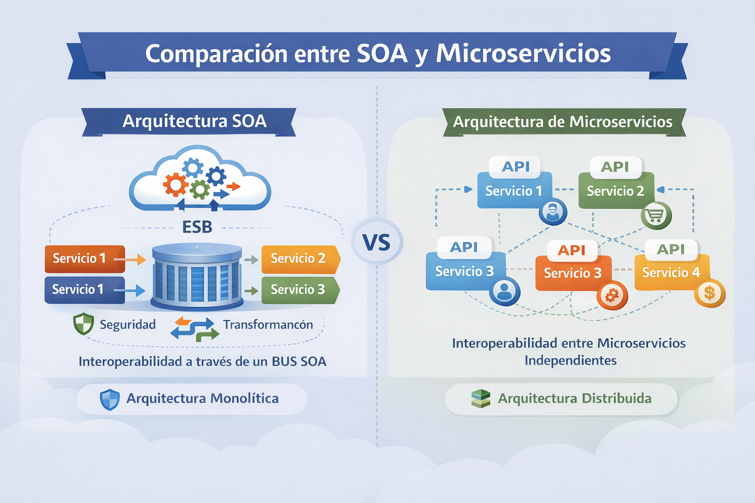 SOA vs Microservicios